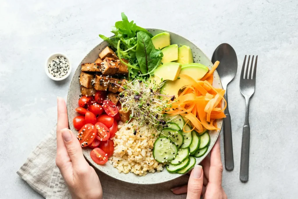 gesunde Mahlzeit